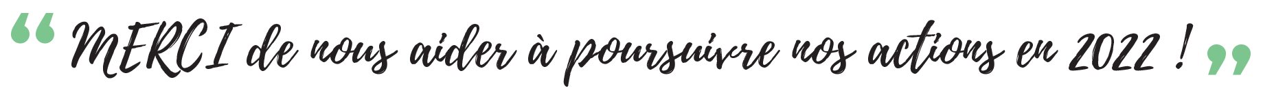 Citation vos dons en action Citation Vos dons en action
