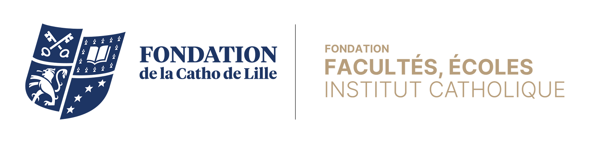 Logo Fondation Facultés, Écoles Institut Catholique