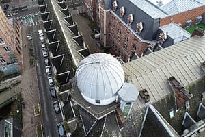 L'observatoire vu du ciel