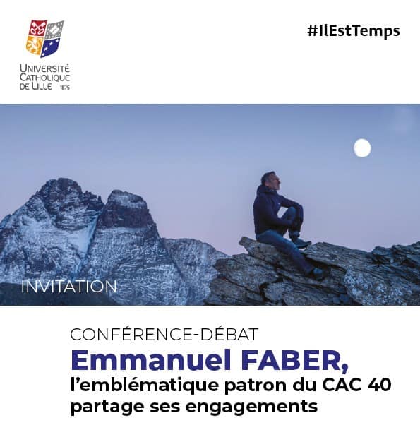 Conférence-débat: Emmanuel FABER