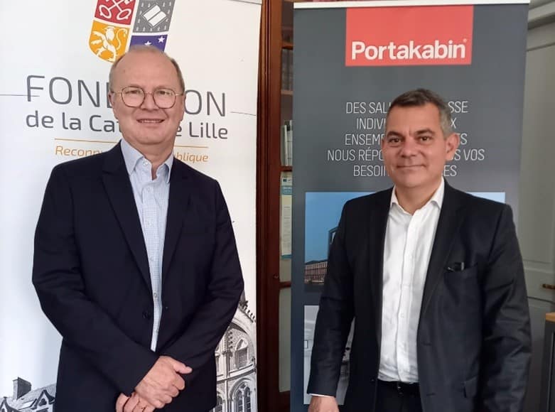 Portakabin renouvelle son engagement avec la Catho !